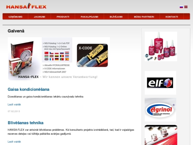 Hansa Flex Hidraulika, SIA